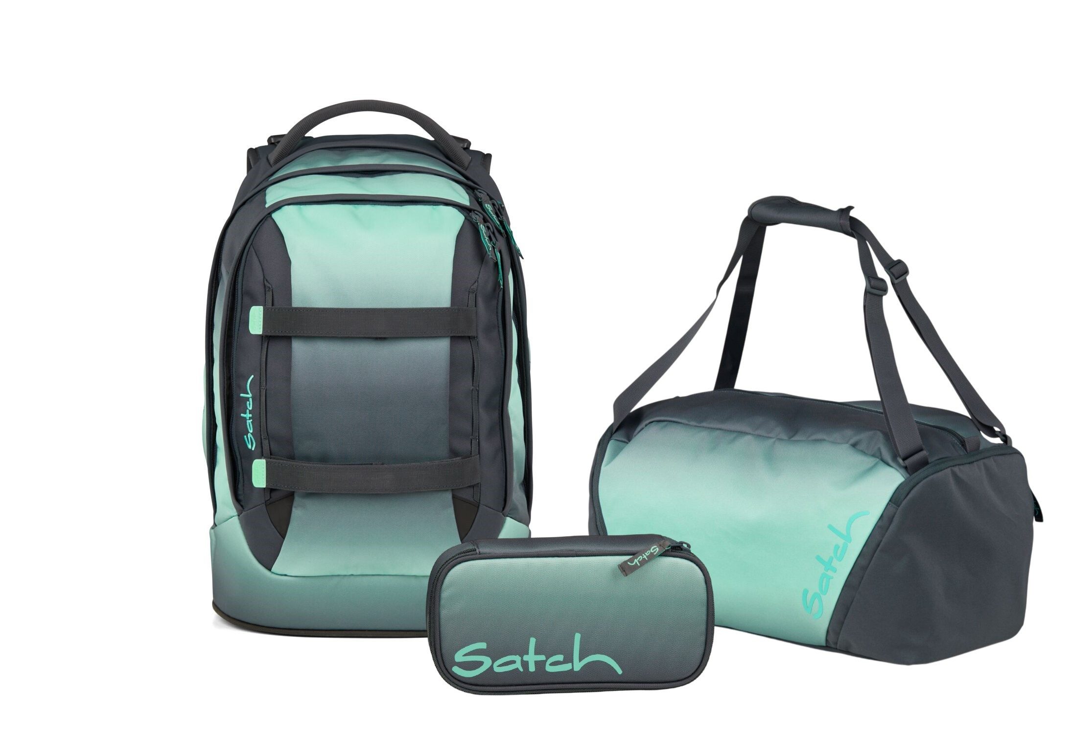 Satch Schulranzen Schulrucksack-Set PACK Gradient Mint