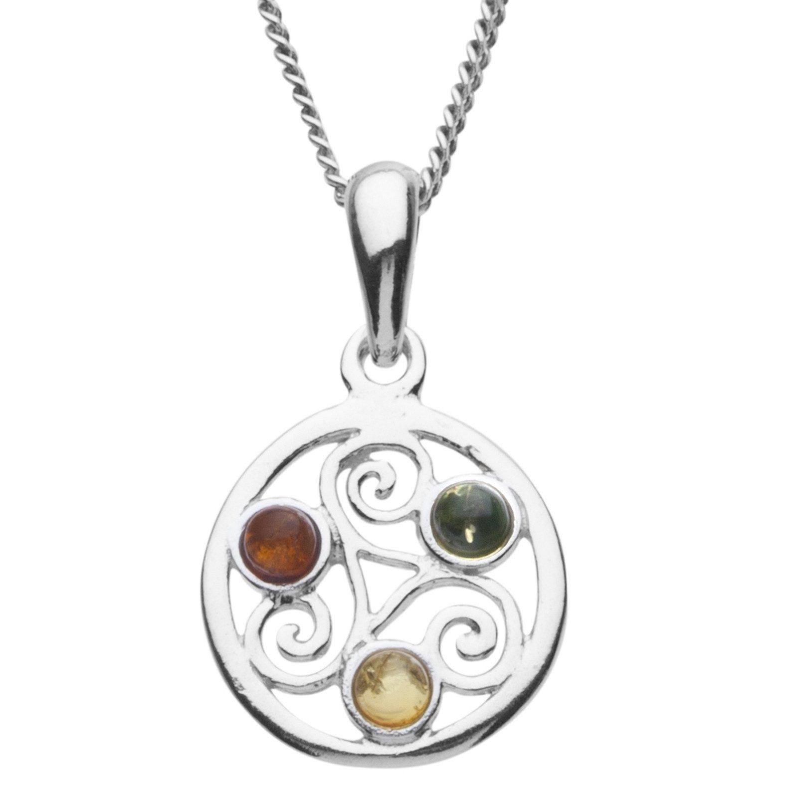 OSTSEE-SCHMUCK Kette mit Anhänger Ostsee-Schmuck Kette