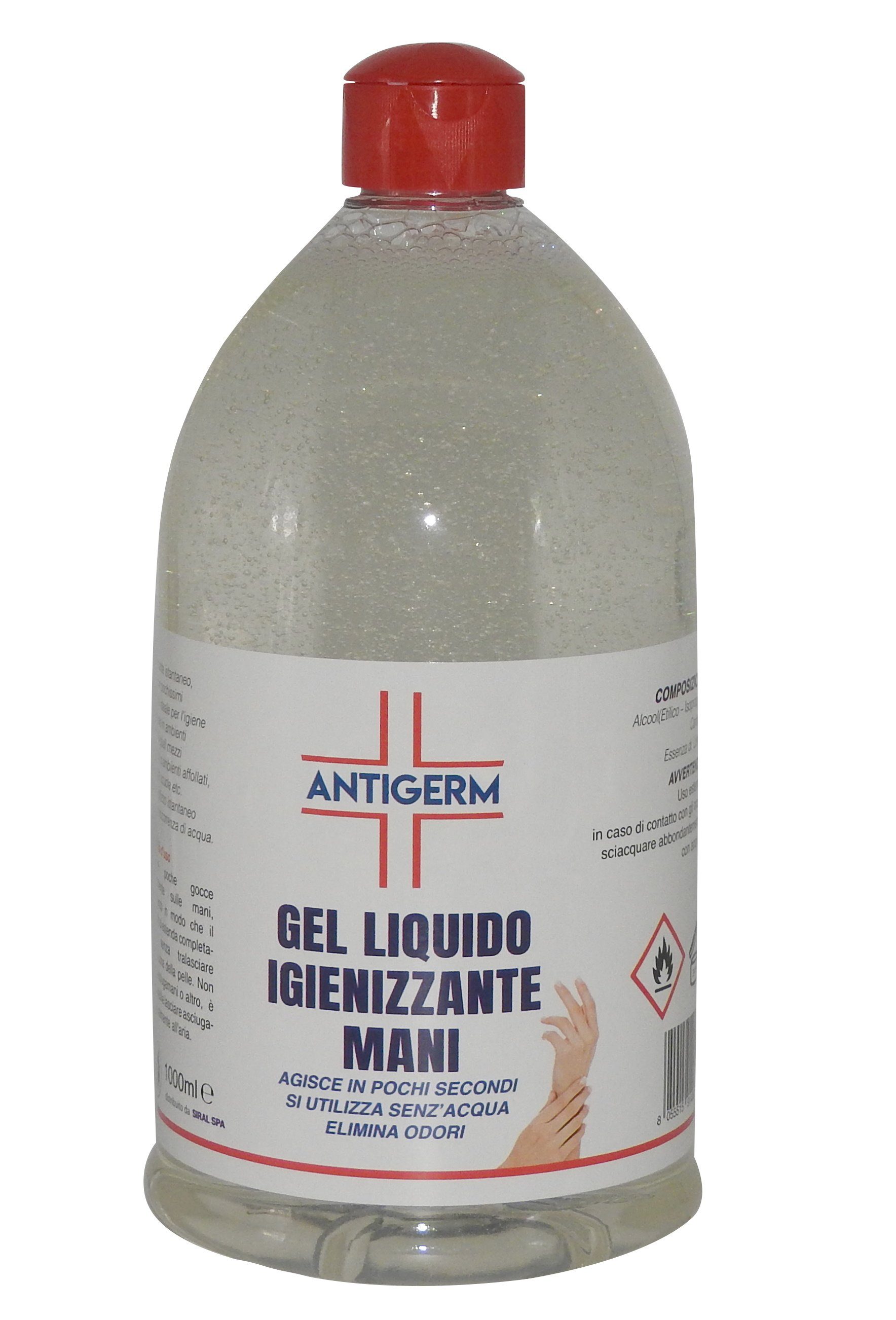 ANTIGERM Hand-Desinfektionsmittel (Handgel 1000ml Alkohol 62-66%