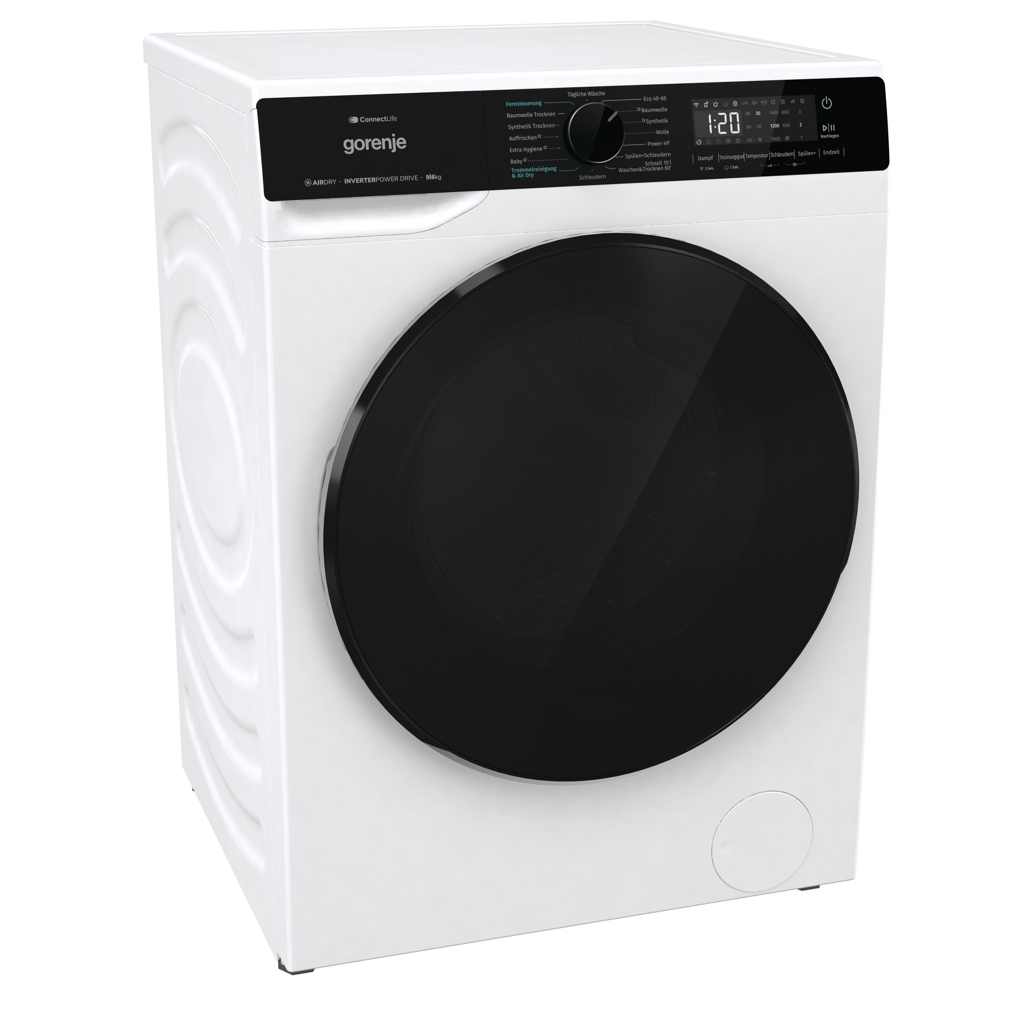 GORENJE Waschtrockner WD2PA964ADW/DE, 6 kg, 9