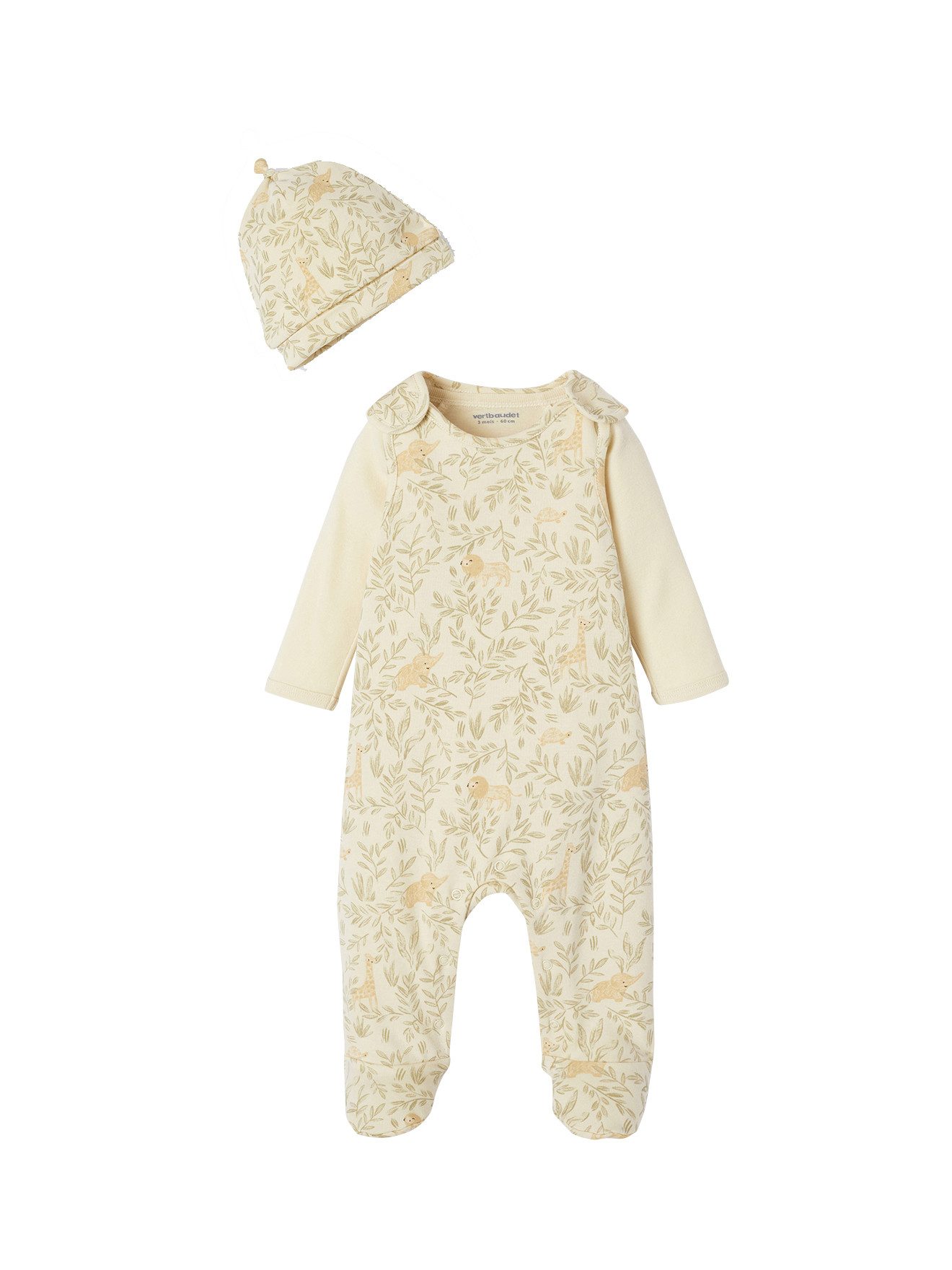 vertbaudet Strampler Baby Geschenk-Set aus Body,
