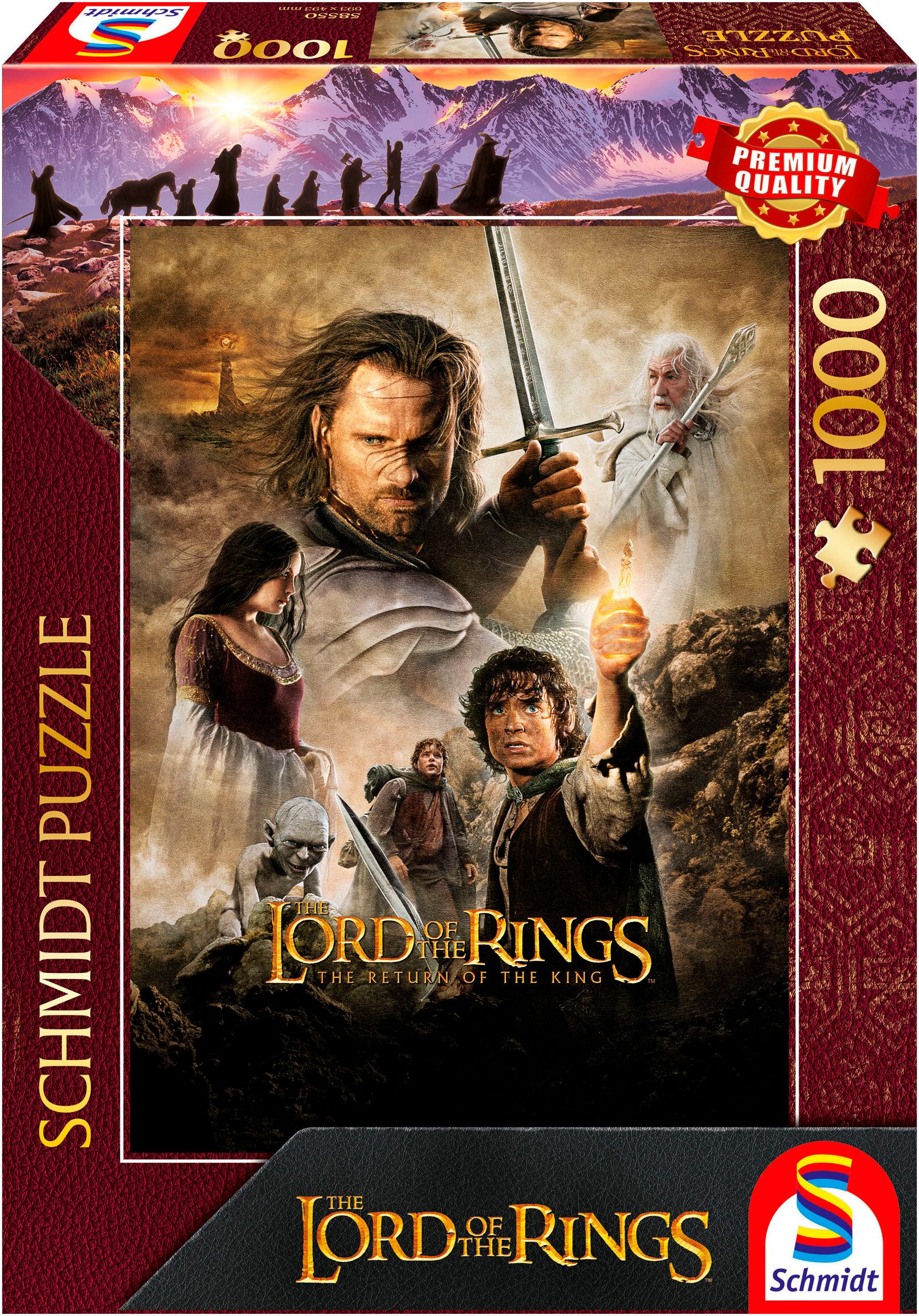 Schmidt Spiele Puzzle Herr der Ringe,