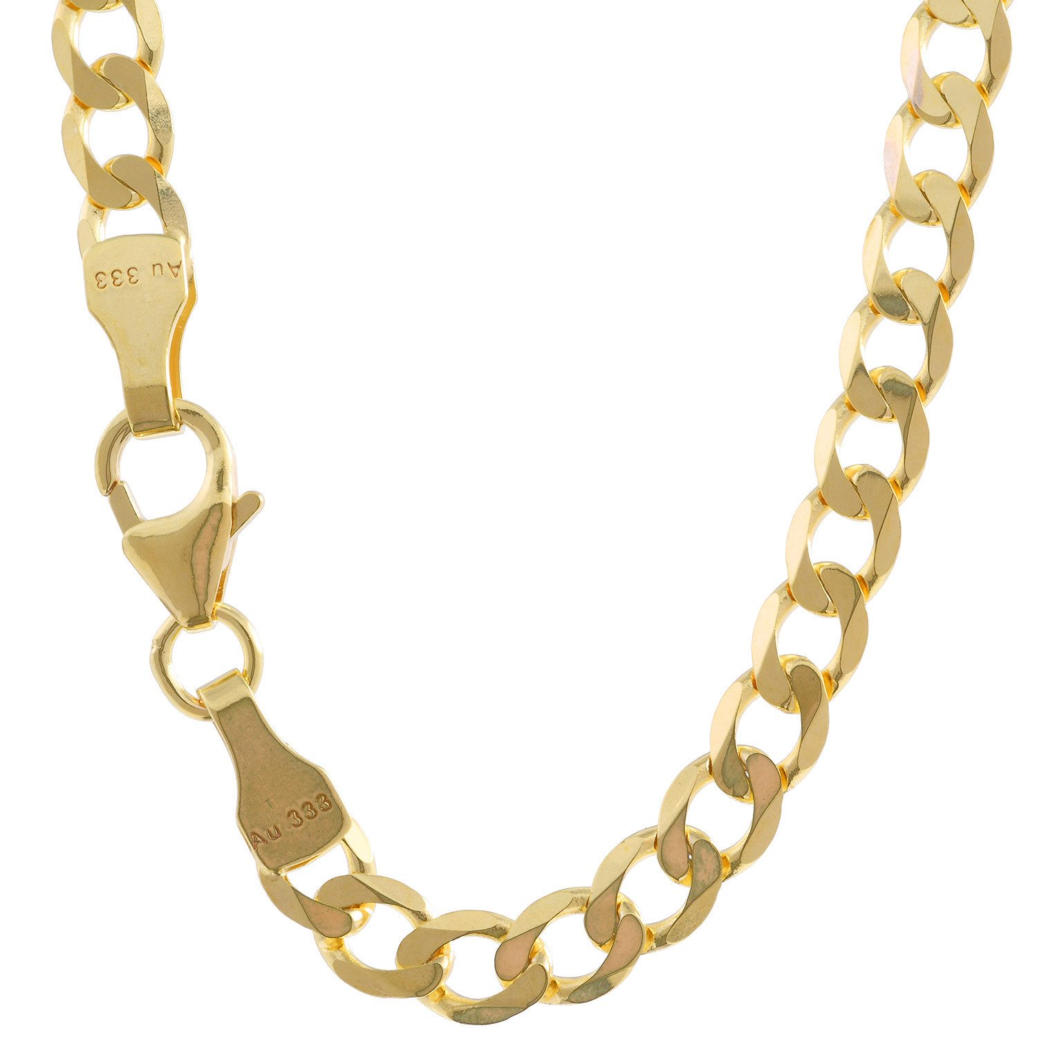 HOPLO Goldarmband Goldkette Panzerkette Länge 21cm