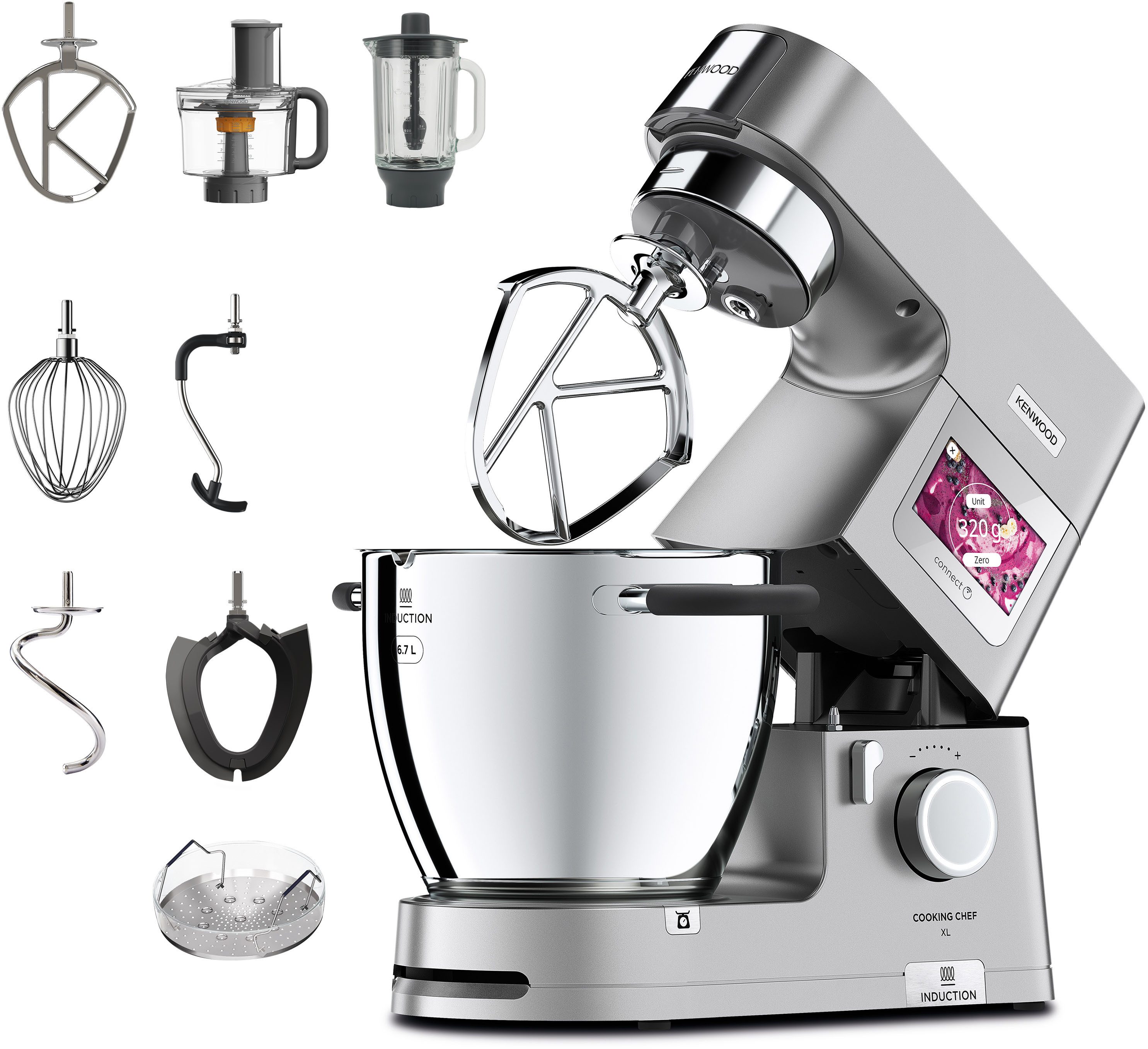 KENWOOD Küchenmaschine mit Kochfunktion Cooking Chef