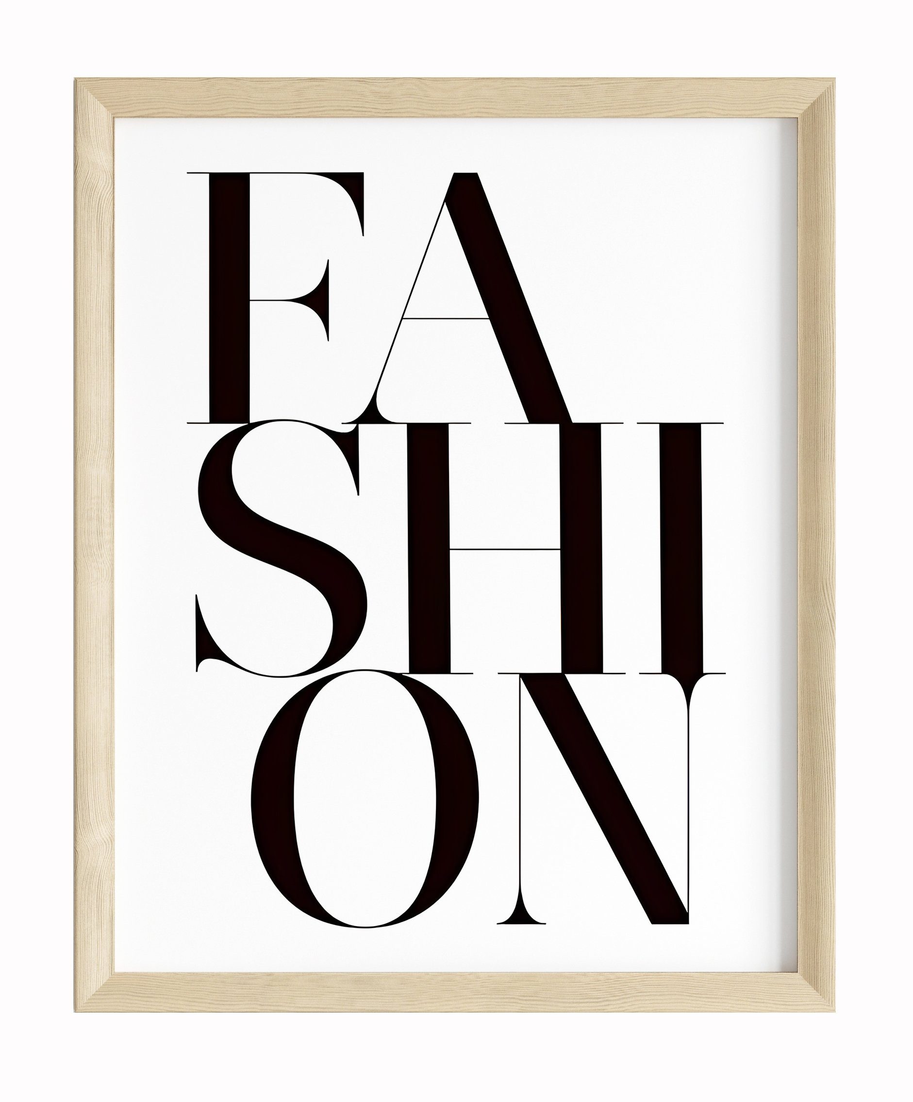 JUSTGOODMOOD Poster Premium ® Fashion Poster