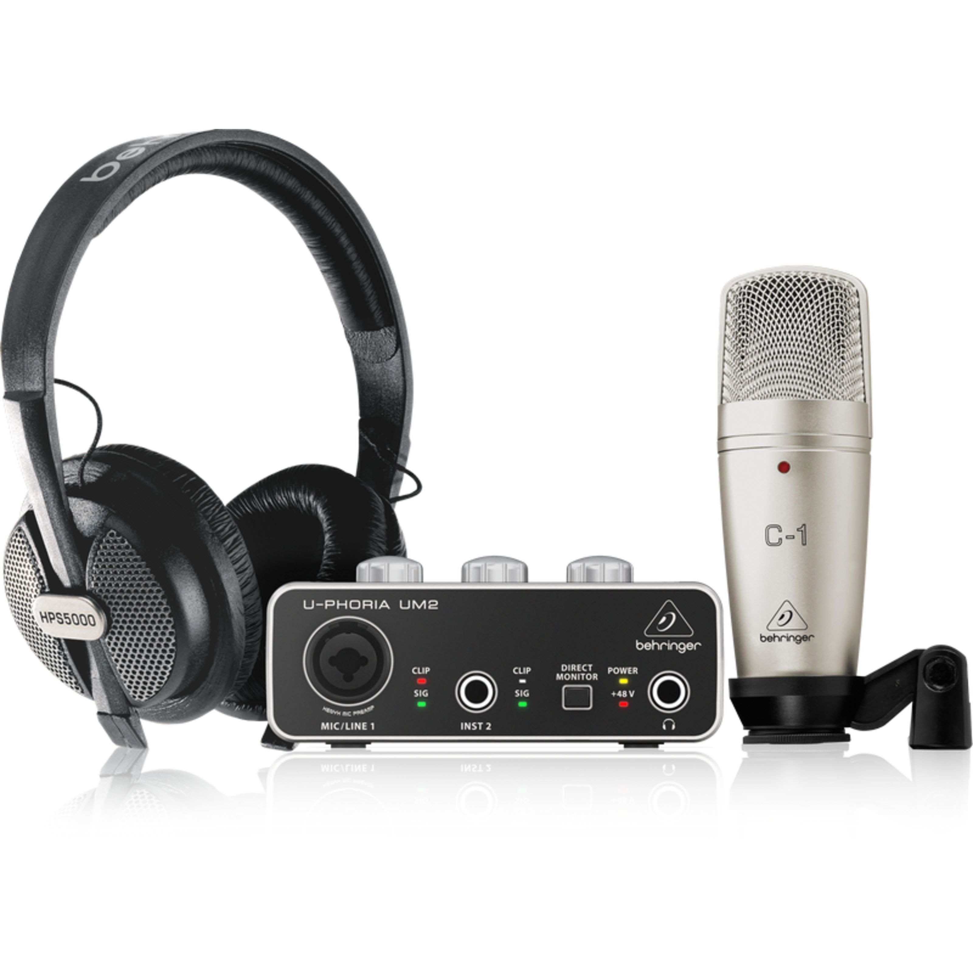 Behringer Digitales Aufnahmegerät (U-Phoria Studio -