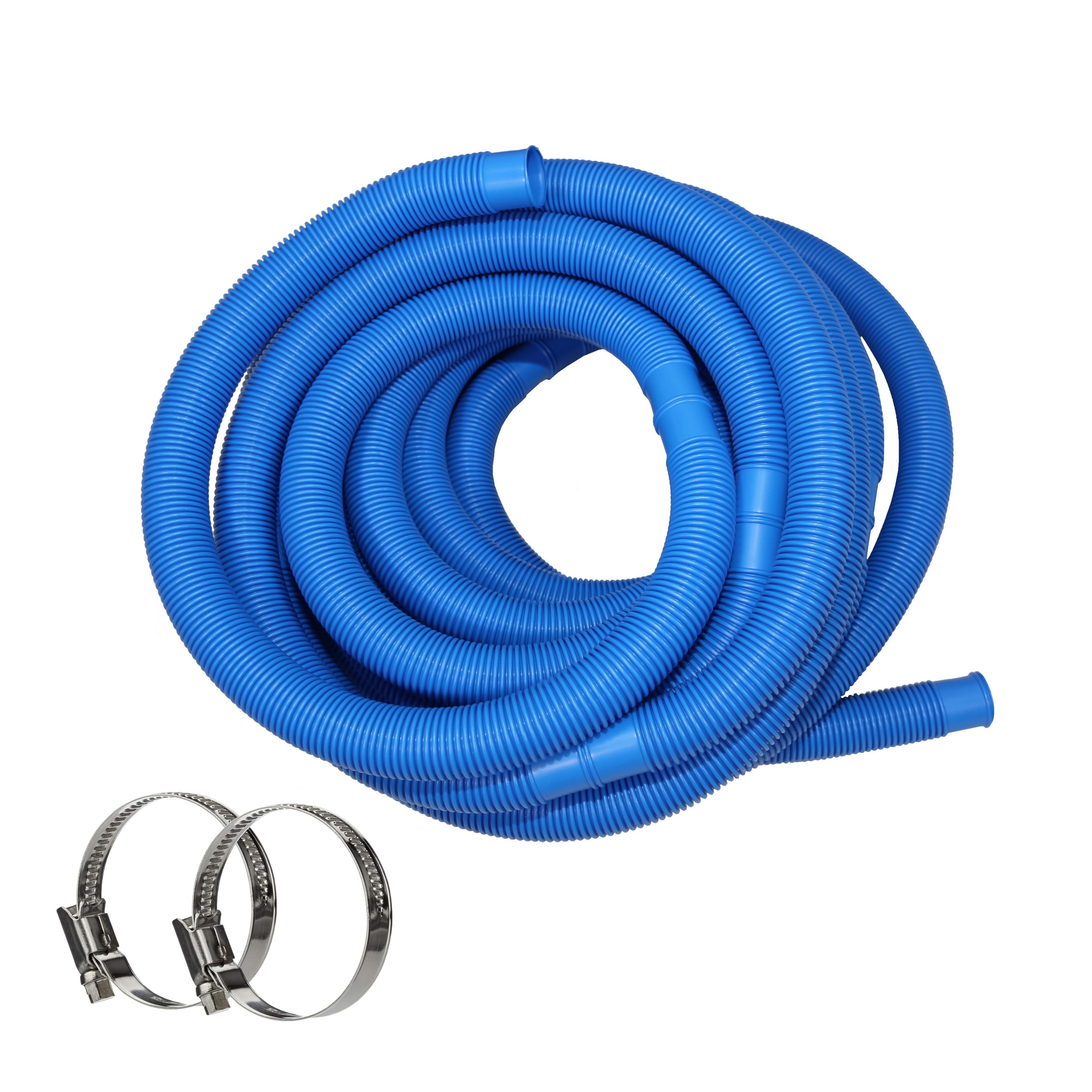 HAF Poolschlauch Schwimmbadschlauch Poolschlauch Solarschlauch Blau