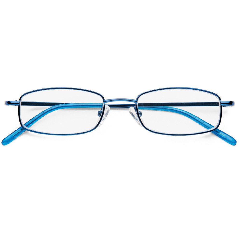 B&S Lesebrille READY READER METAL BLUE