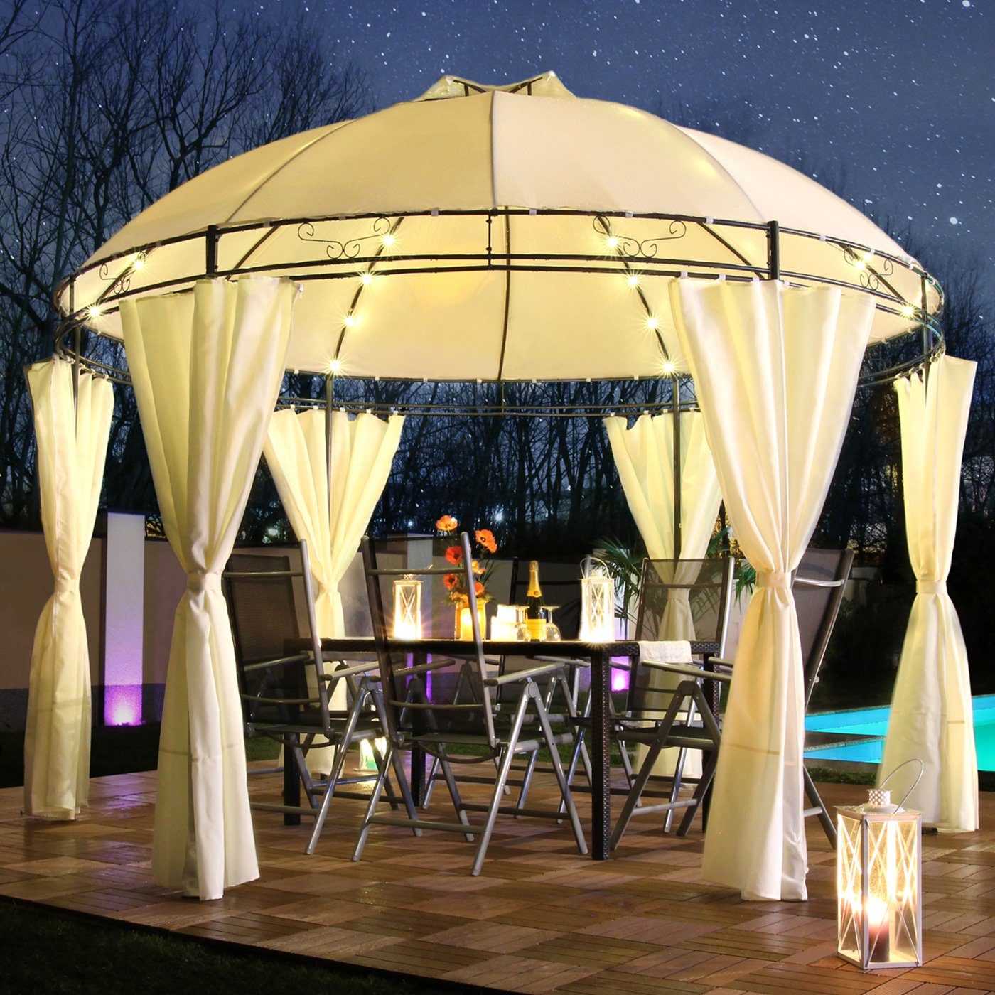Swing&Harmonie Pavillon LED - Pavillon Ø