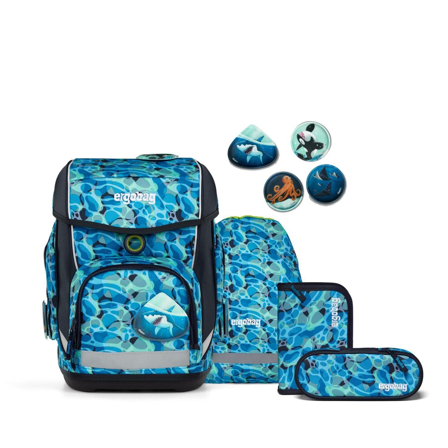 ergobag Schulranzen Ergobag Cubo Set AbtauchBär