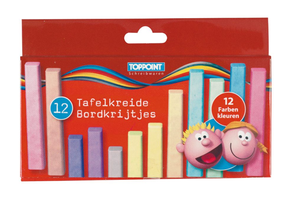 Stylex Schreibwaren Malkreide 12er Malkreide Tafelkreide