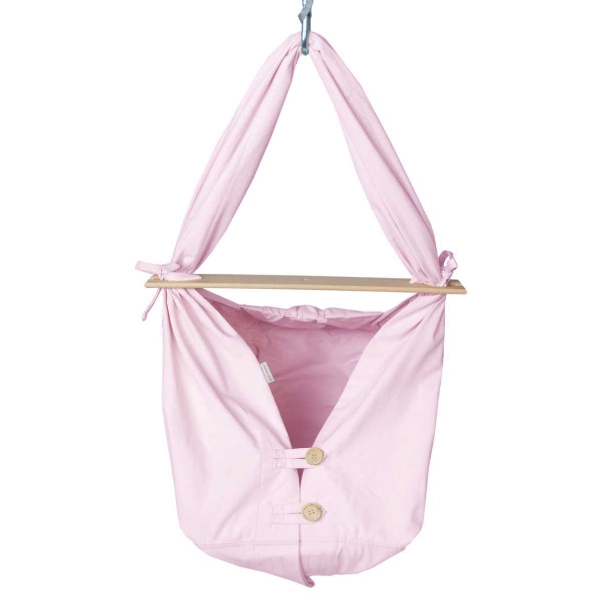 HOBEA-Germany Babywippe Federwiege rosa