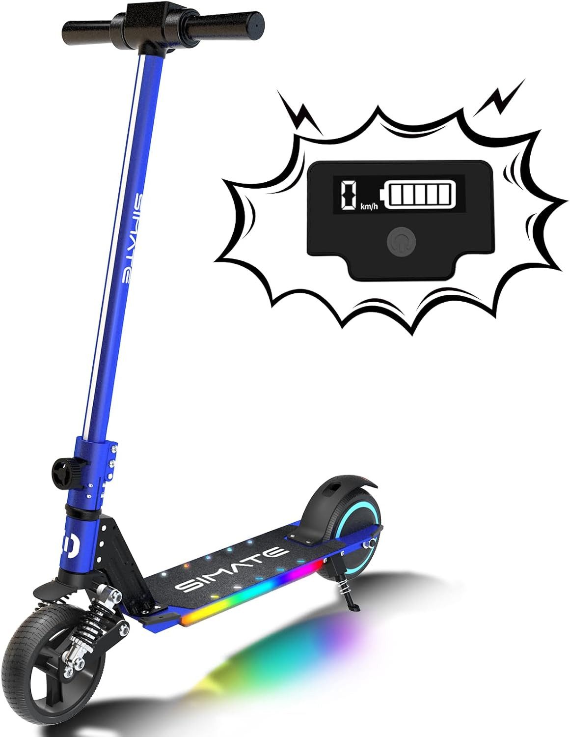 DOTMALL Elektro-Kinderroller Elektroroller Kinder ab 6-12