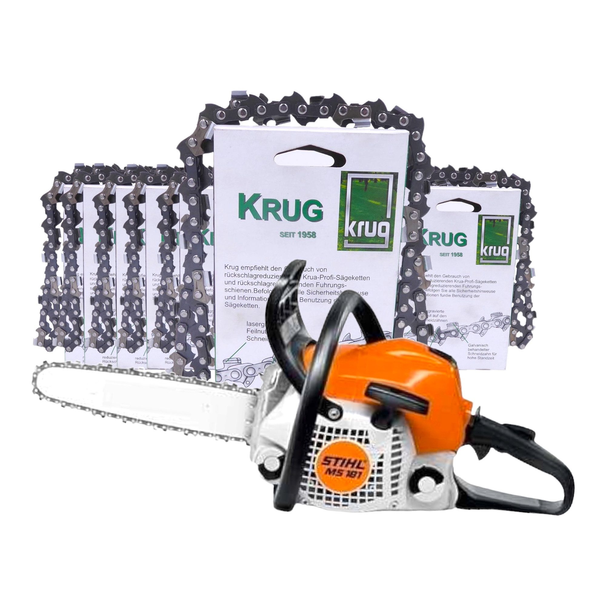 STIHL Benzin-Kettensäge Stihl MS 182 +