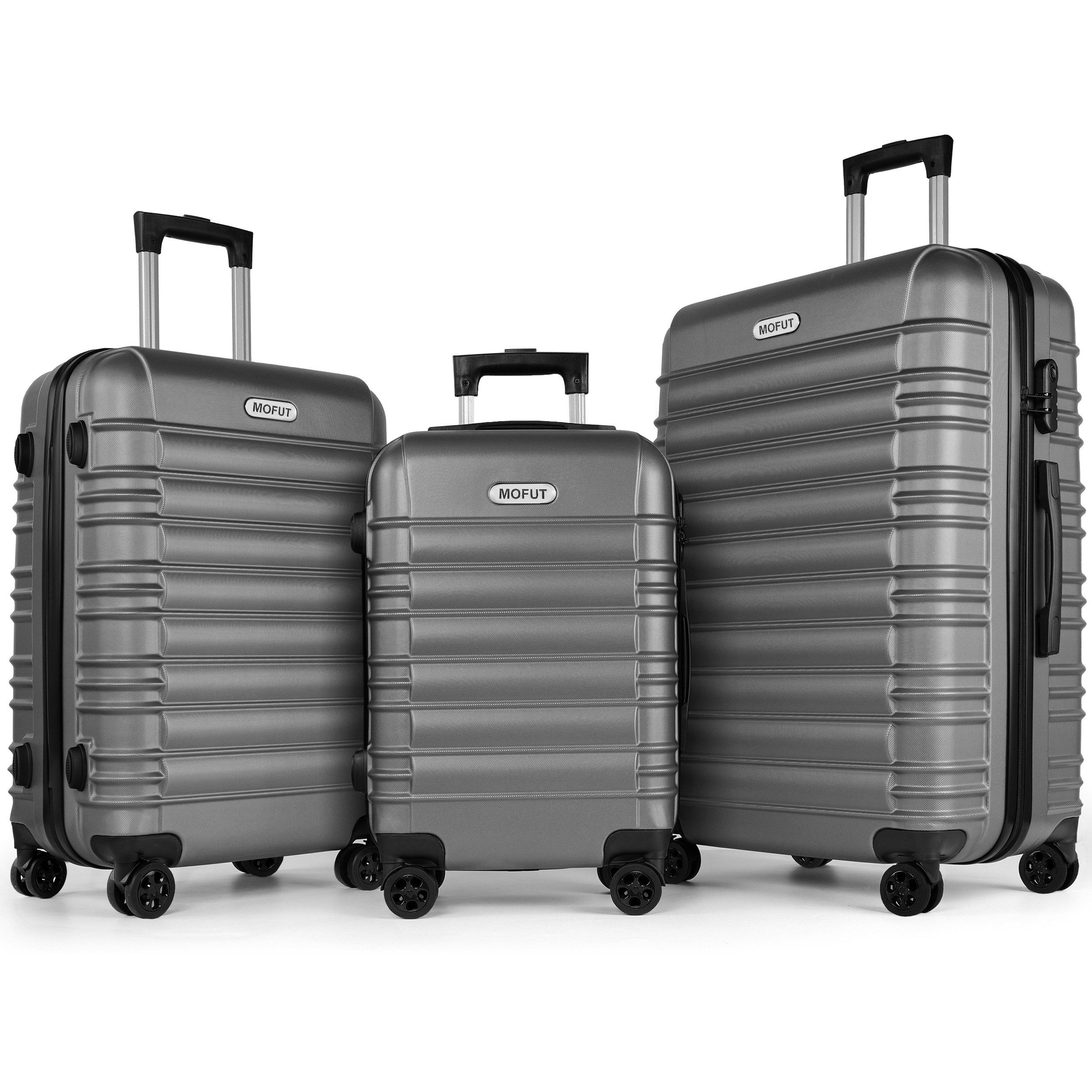 MoFut Kofferset Kofferset Reisekoffer 4 Zwillingsrollen