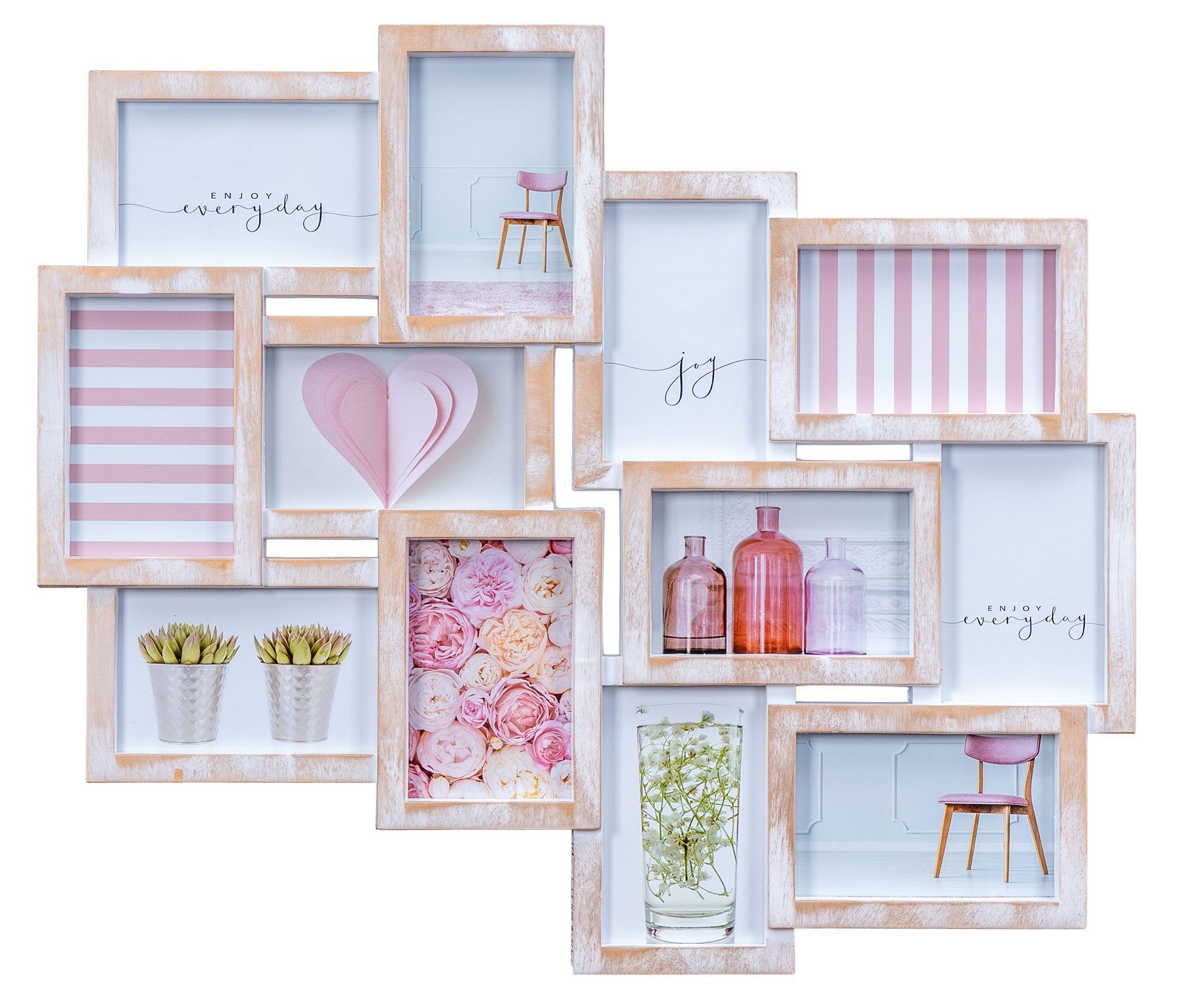 Levandeo® Bilderrahmen Collage, Bilderrahmen Collage 12