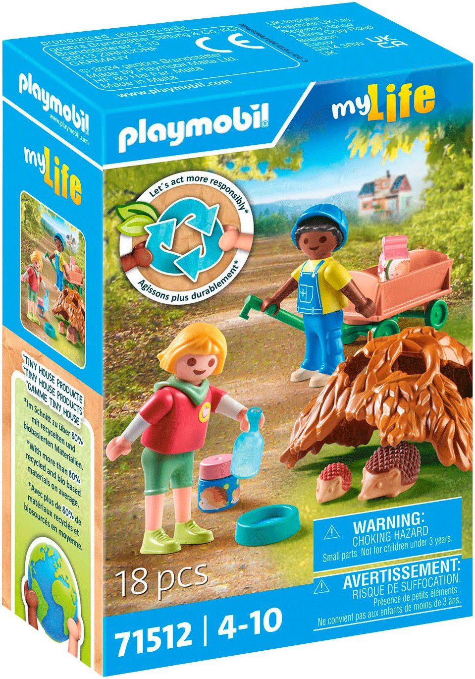 Playmobil® Pflege der Igelfamilie (71512), My