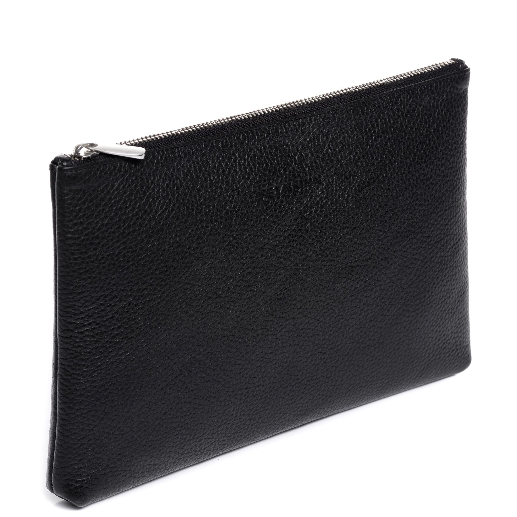 FEYNSINN Umhängetasche echt Leder Kosmetiktasche groß