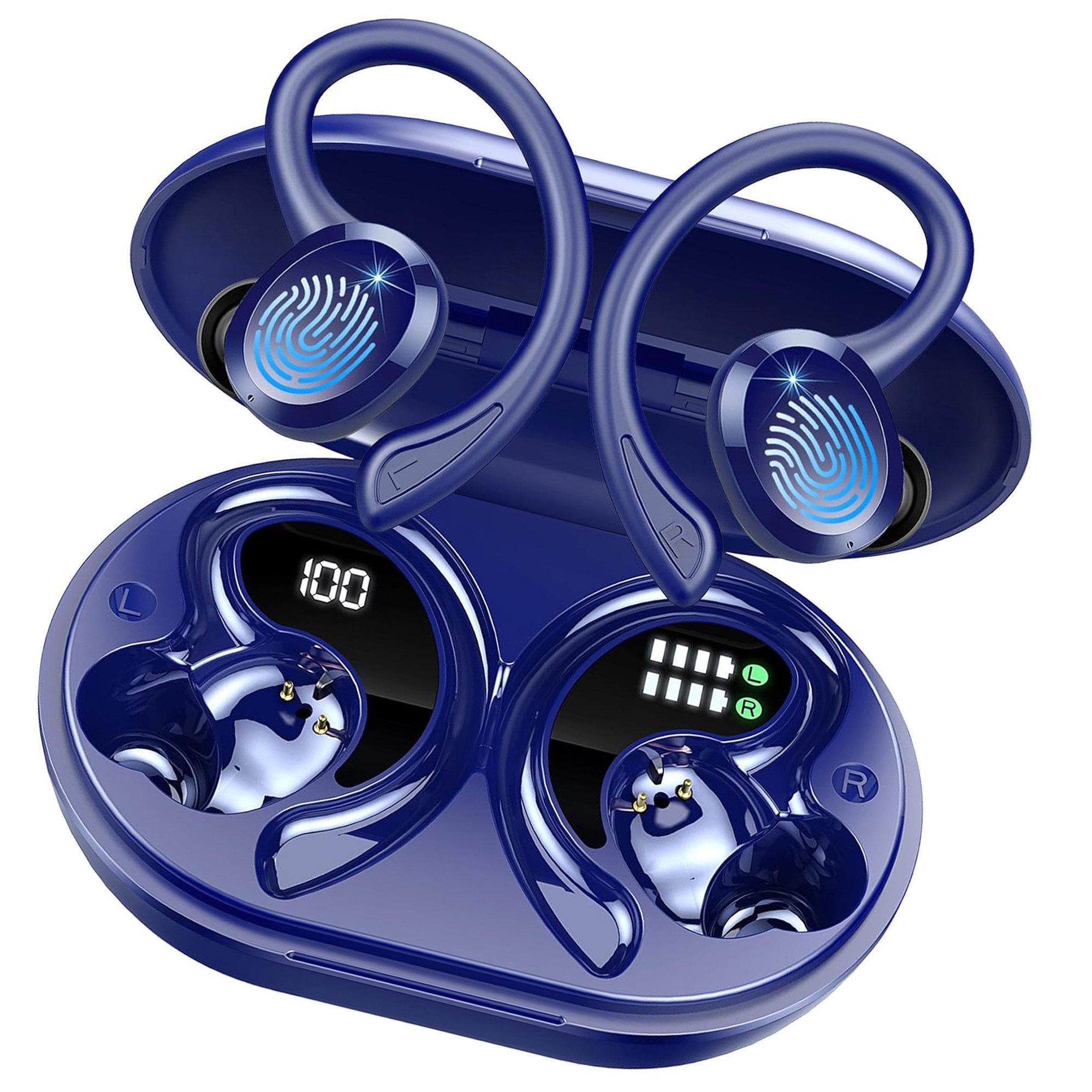 BRAIDOL Kopfhörer Bluetooth 5.3 Kopfhörer,Sport Kopfhörer,In-Ear-Kopfhörer