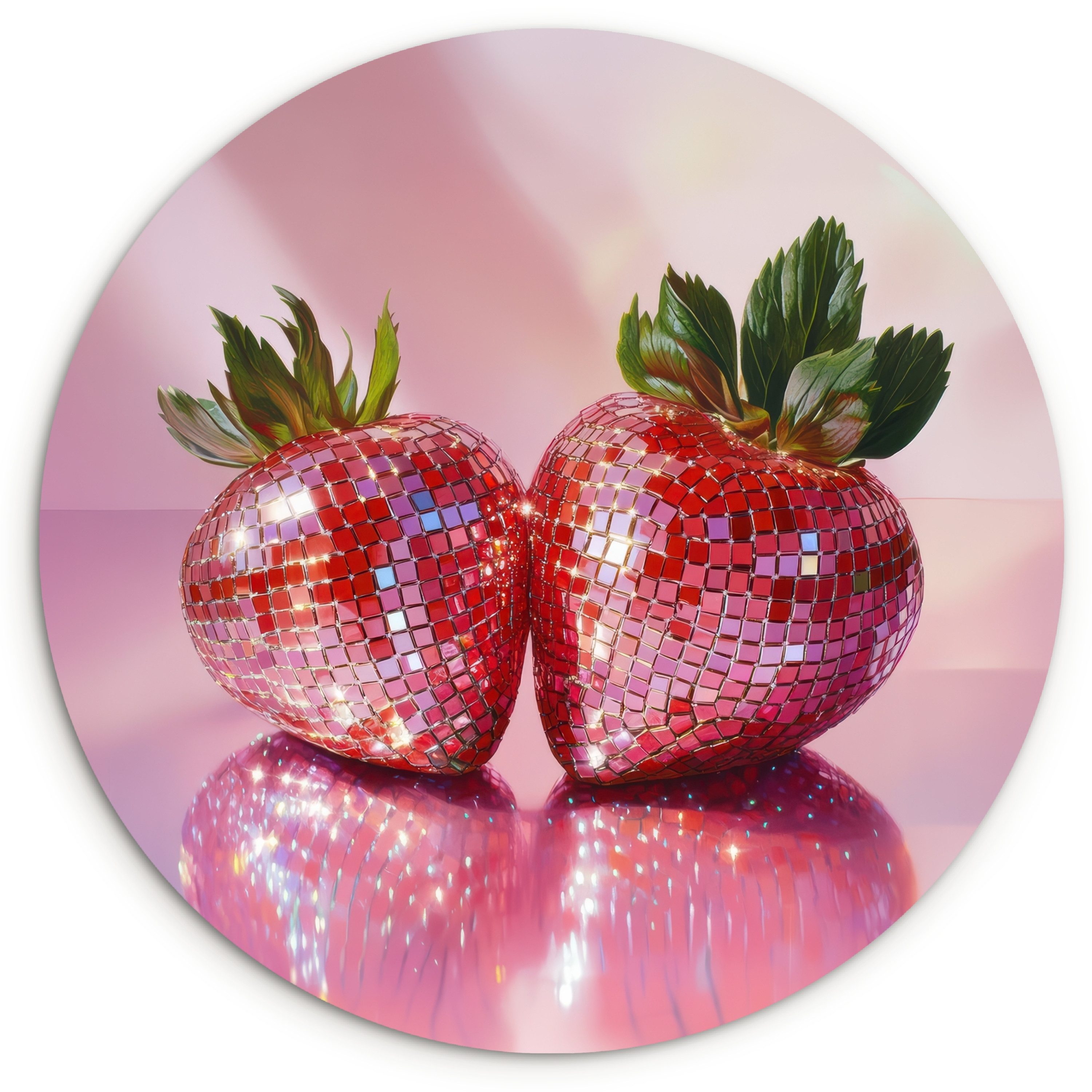 MuchoWow Gemälde Disco - Obst -