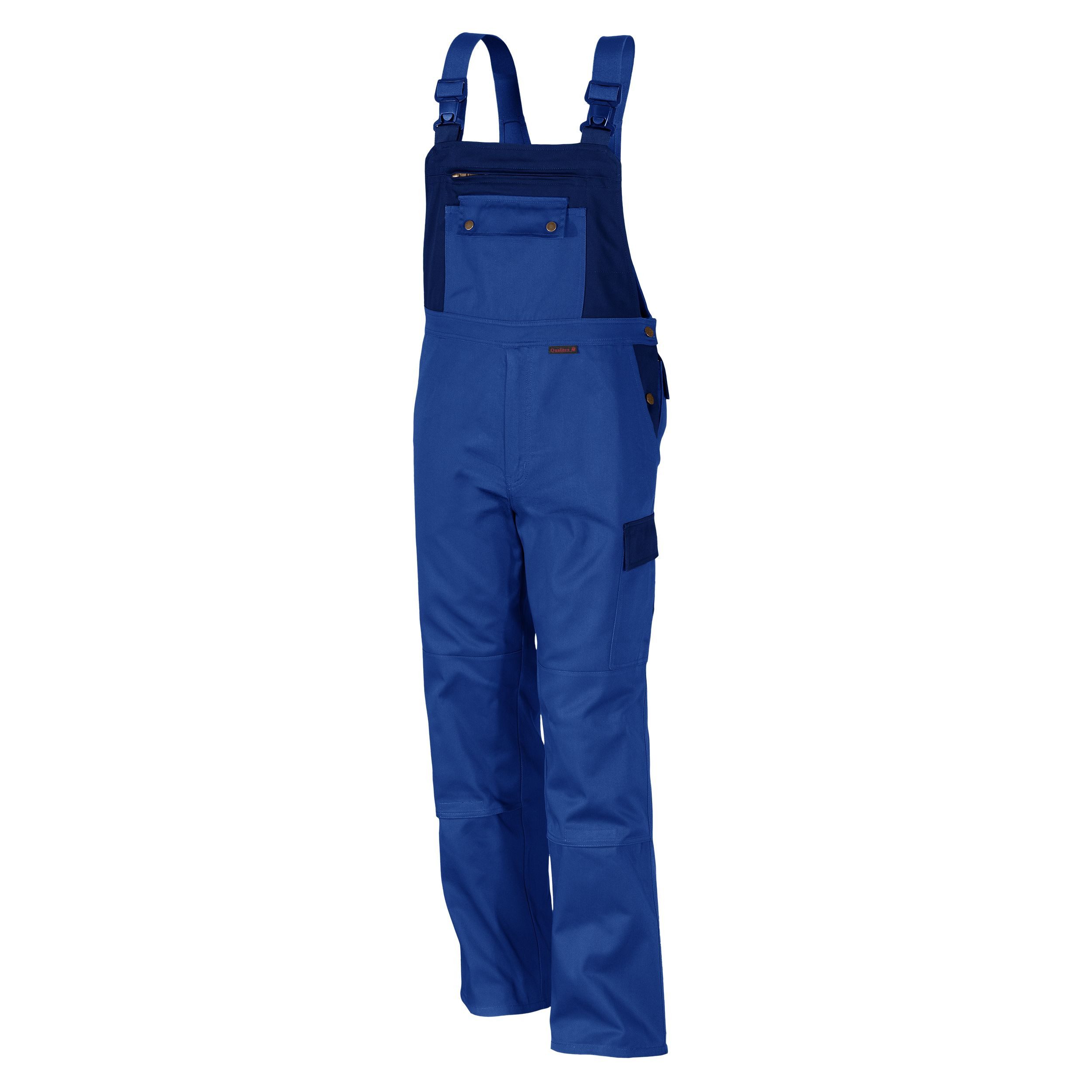 Qualitex Workwear Arbeitslatzhose Latzhose 'image' kornblau/marine,