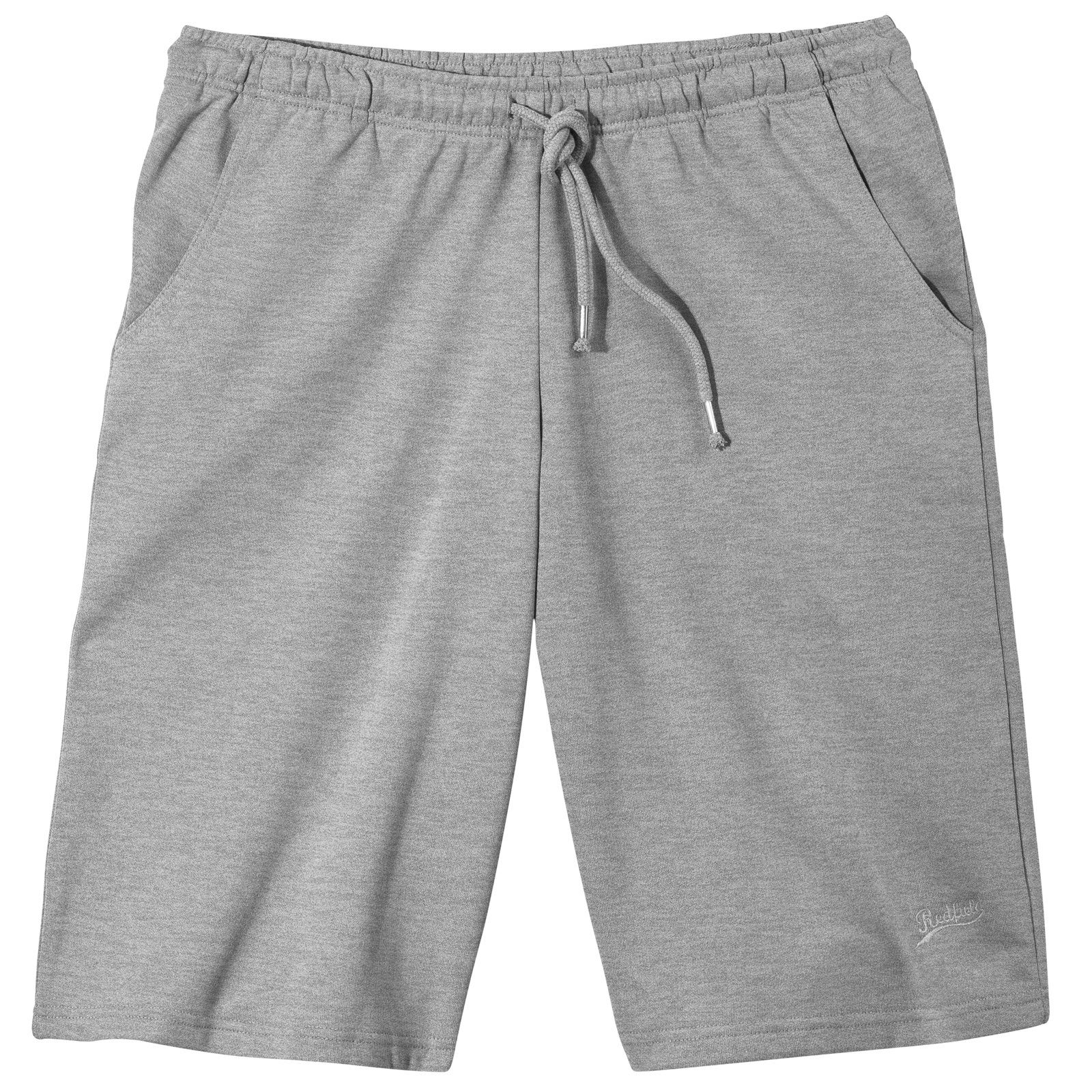 redfield Jogg-Bermudas Redfield Joggingbermuda Übergröße grau