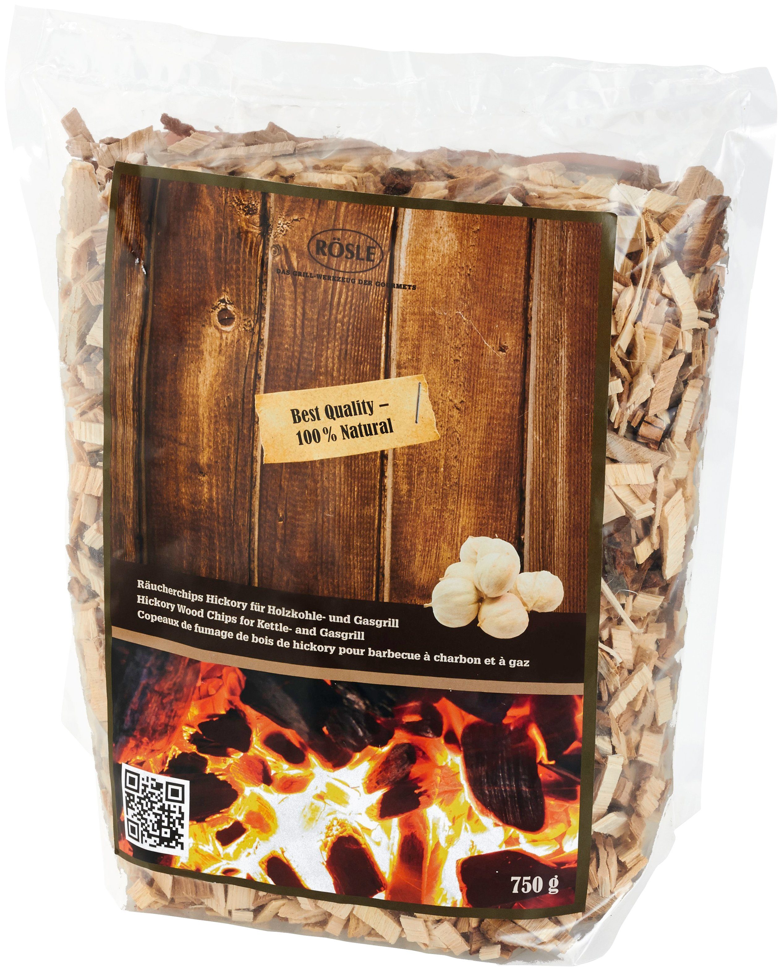 RÖSLE Räucherspäne Räucherchips, 25103, 0,75 kg,