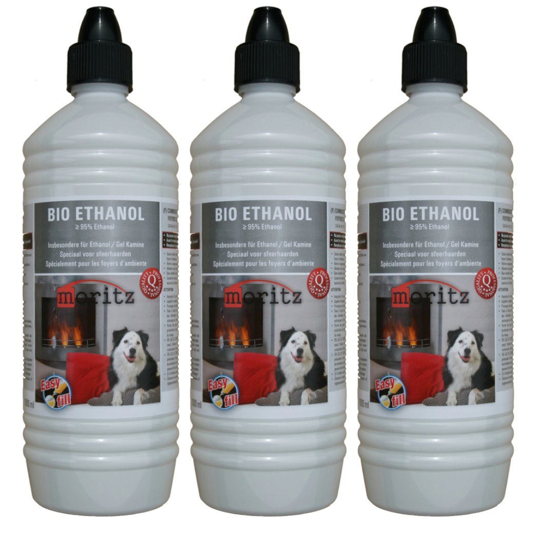 Moritz Bioethanol 3L Bio Ethanol >95%
