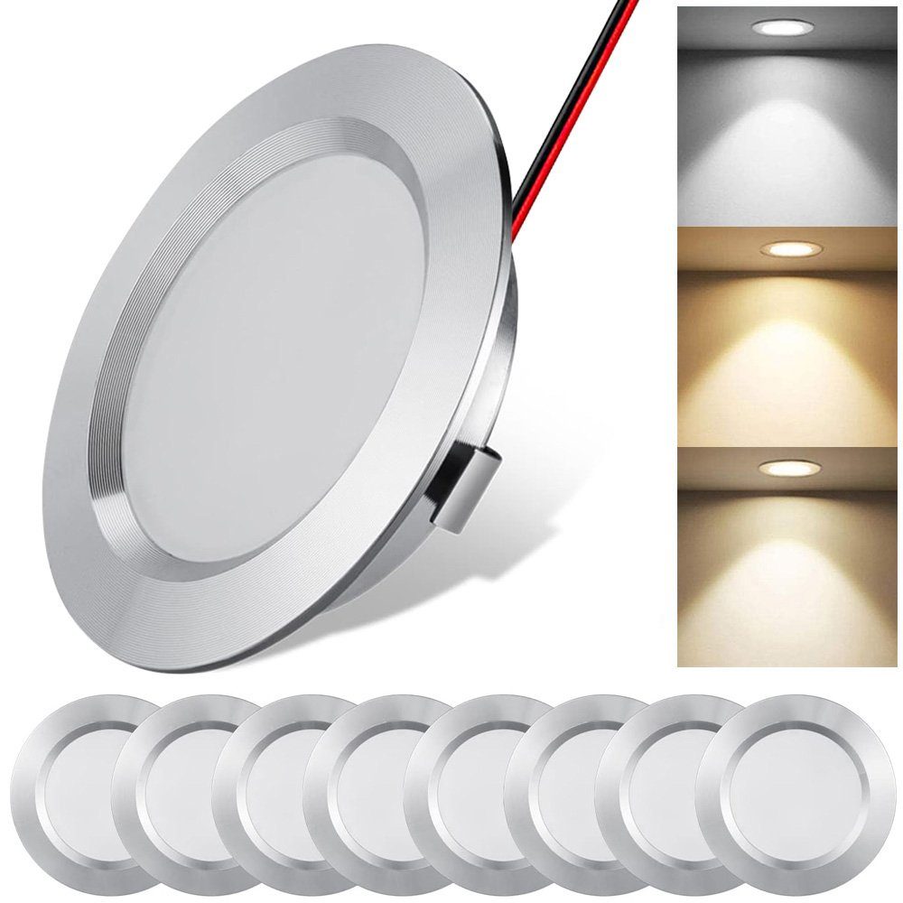 Sunicol LED Einbauleuchte Deckenlampen, Wohnmobil Flach