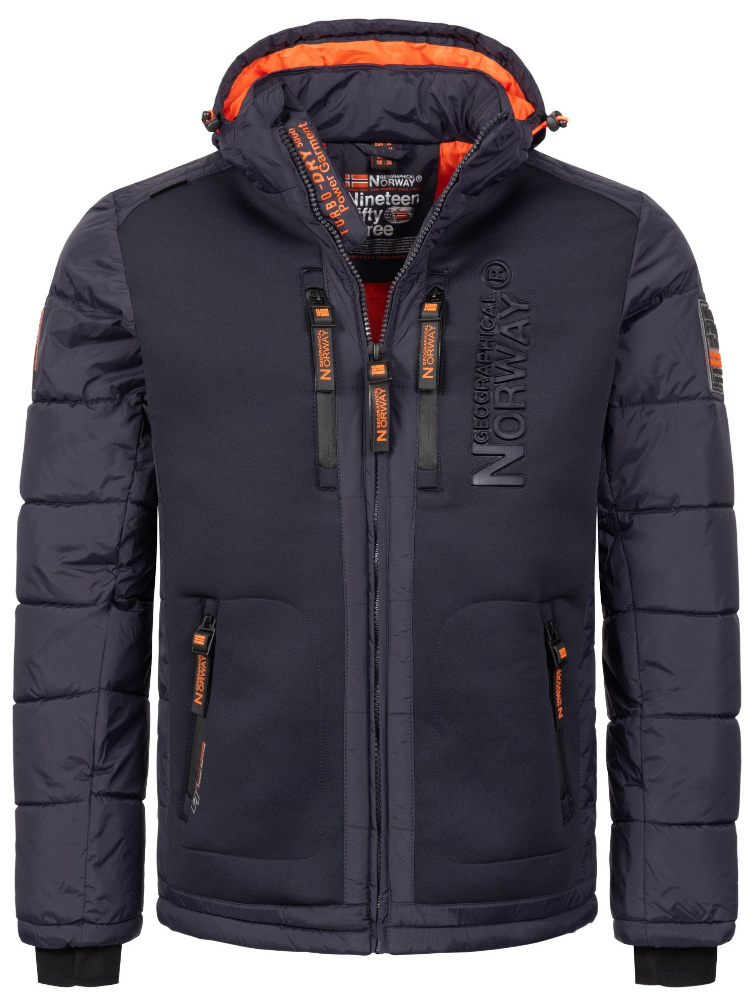 Geographical Norway Winterjacke Herren Winterjacke Outdoorjacke