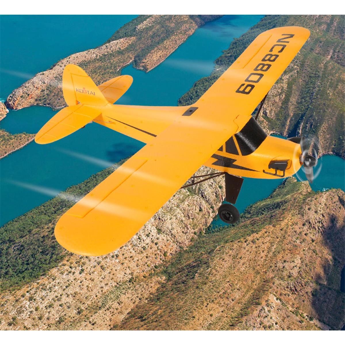 efaso RC-Flugzeug A505 J3-CUB Ferngesteuertes Flugzeug