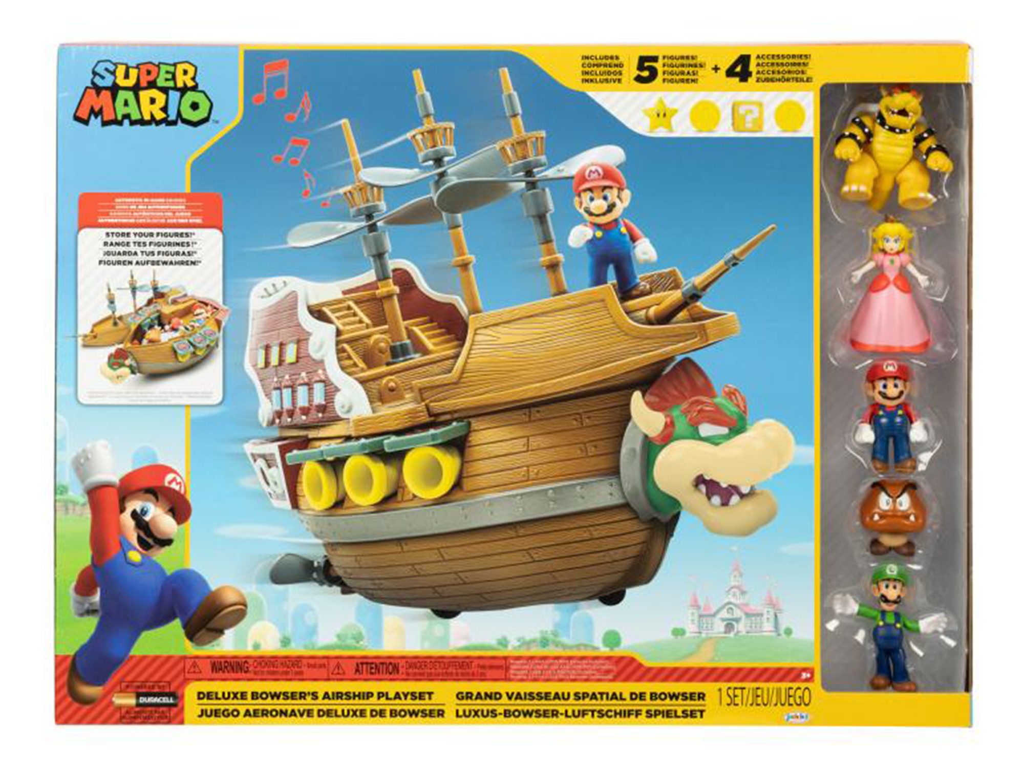 Nintendo Spielzeug-Schiff Nintendo Super Mario Deluxe