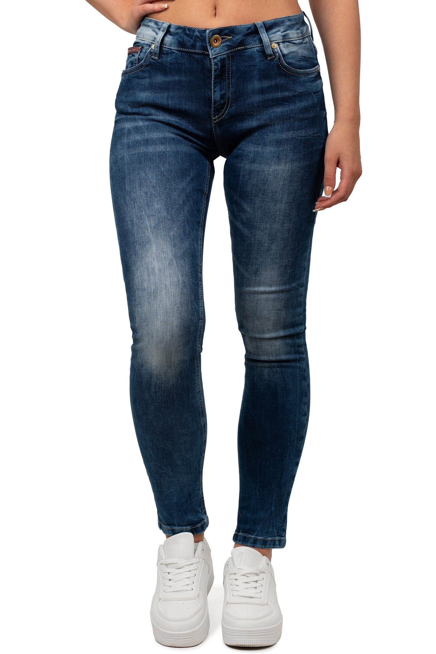 Cipo & Baxx Slim-fit-Jeans Damen Slim