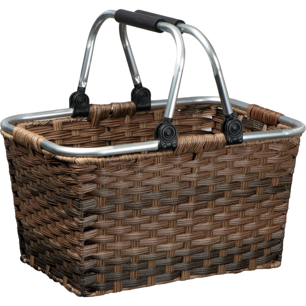 Macma Korbtasche Rattan Einkaufskorb / Picknickkorb