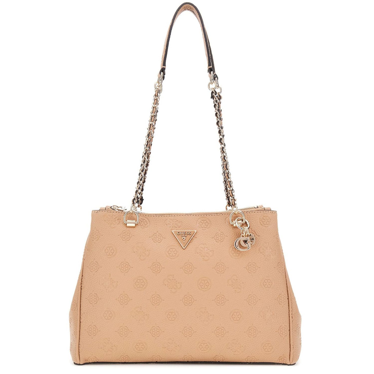 Guess Umhängetasche GUESS Handtasche Cresidia beige