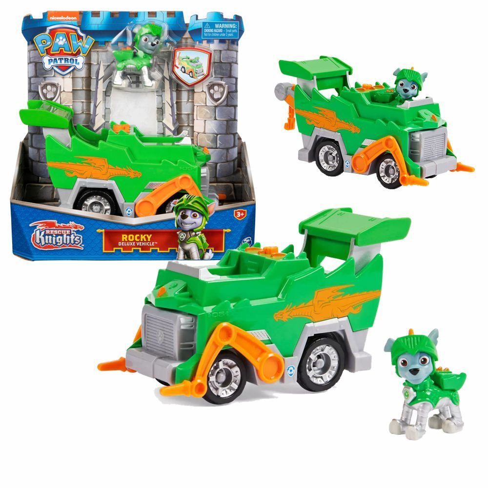 PAW PATROL Spielzeug-Auto Fahrzeuge Rescue Knights