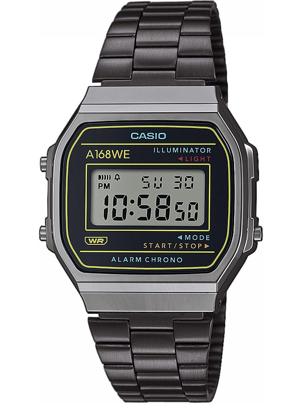 CASIO Quarzuhr Casio A168WEHB-1AEF Herrenuhr Vintage