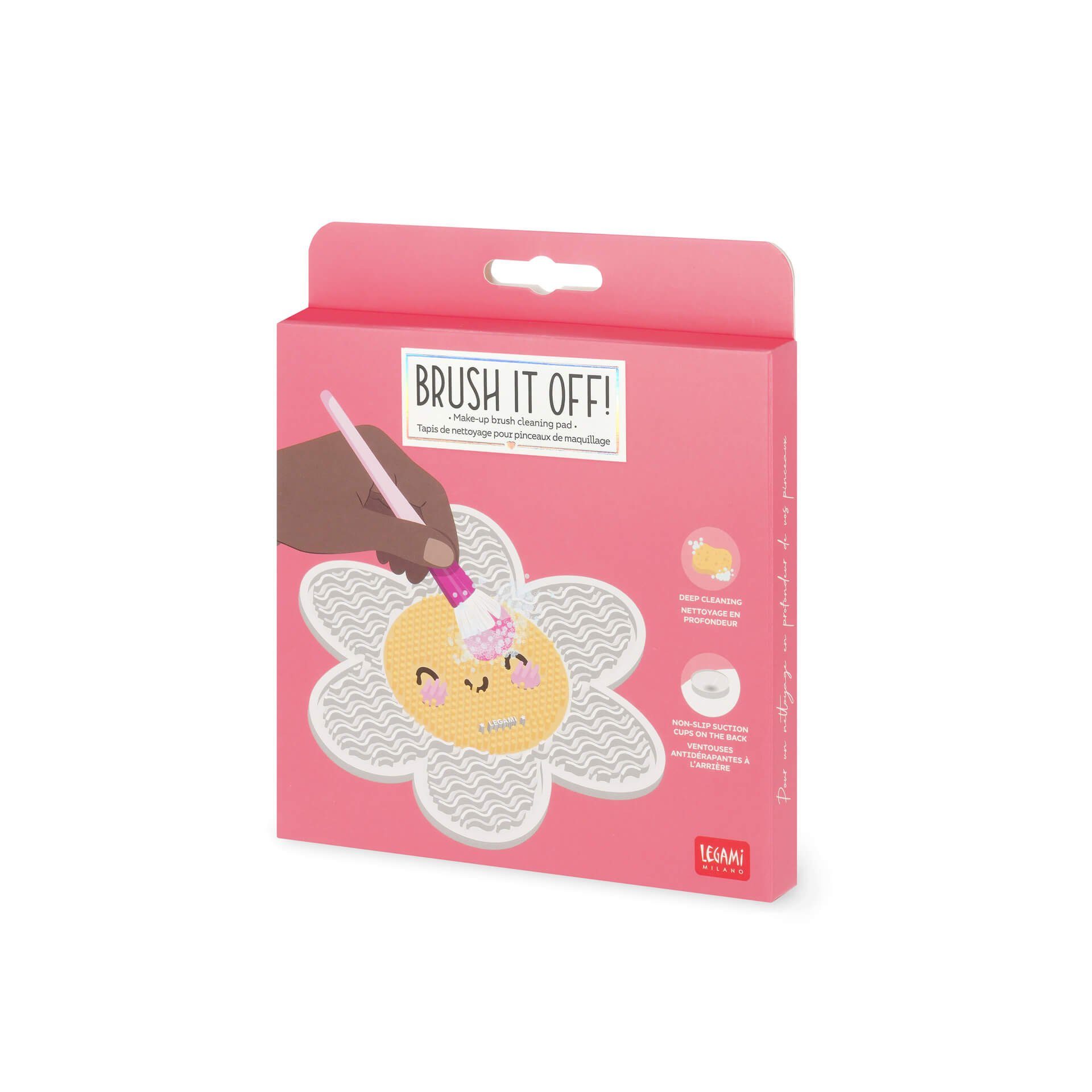 Legami Make-up-Pinsel-Reinigungsmatte Gänseblümchen Make-up Schwammreiniger