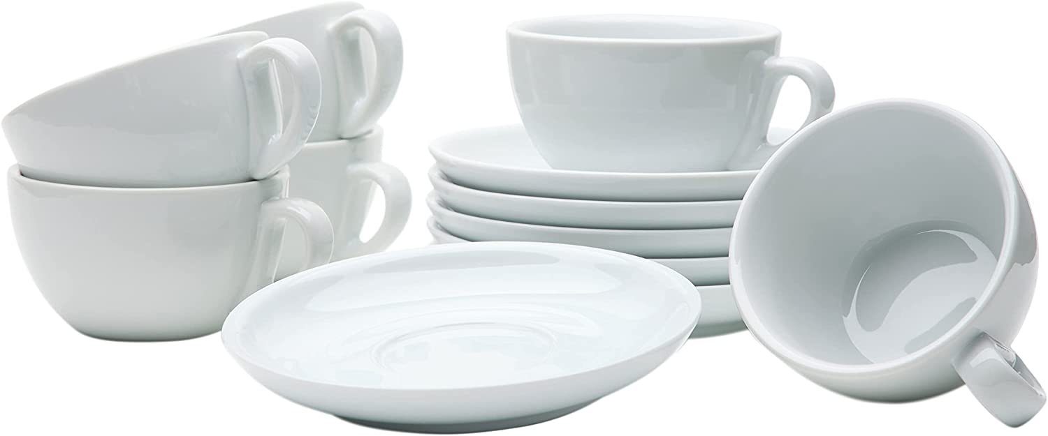 Gastro Spirit Kaffeeservice 12-teiliges Cappuccino-Tassen Set