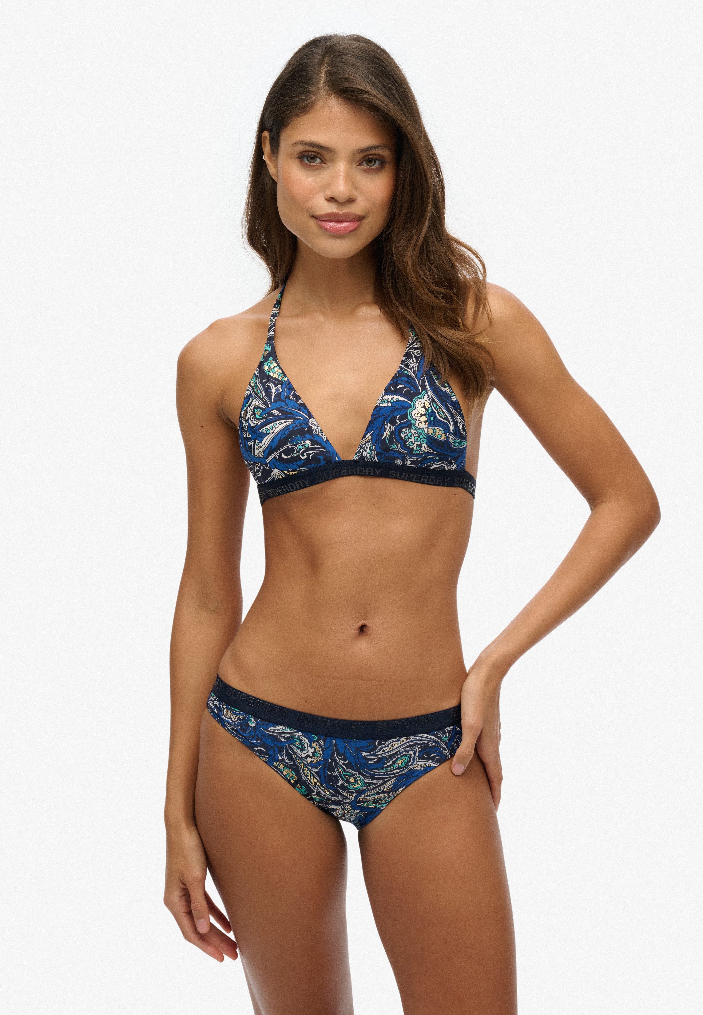 Superdry Triangel-Bikini-Top PRINT TRIANGLE BIKINI TOP
