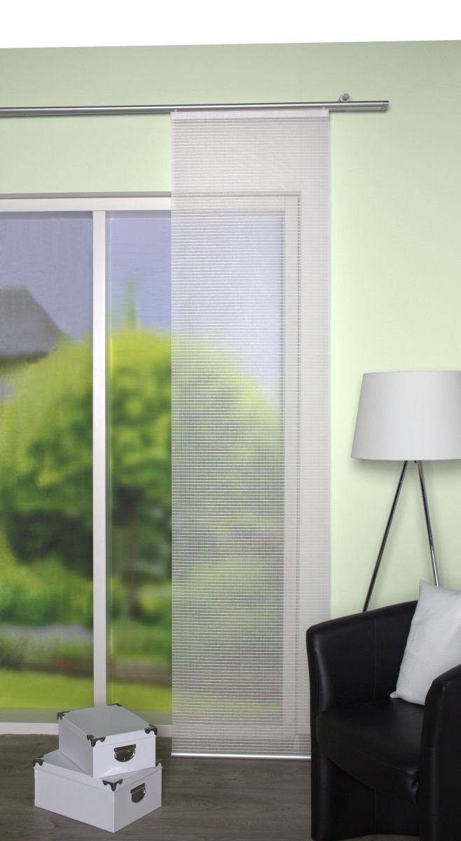 HOME WOHNIDEEN Schiebegardine Home Wohnideen Schiebevorhang