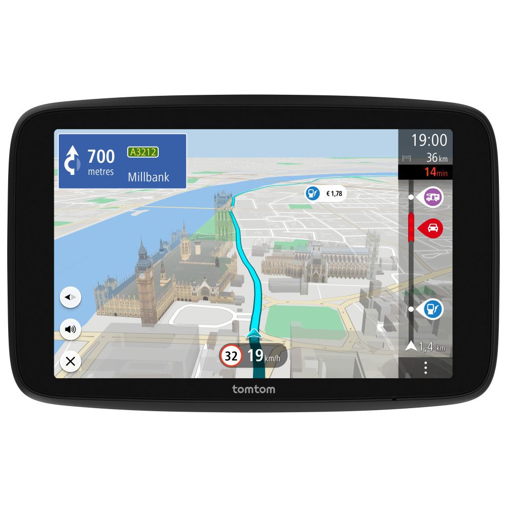 TomTom GO Camper Max Navigationsgerät Navigationsgerät