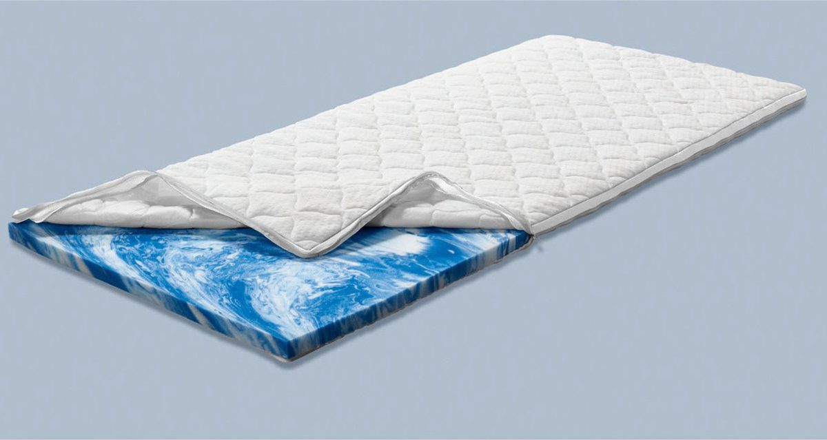 MYDOLIDOL, Topper Gelschaum Matratzentopper 140x200x6 cm