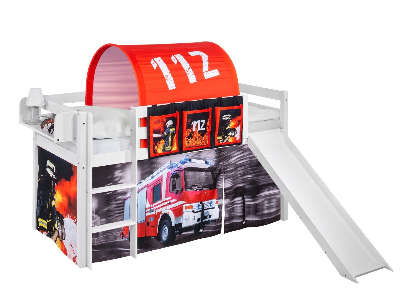 Lilokids Hochbett Feuerwehr Spielbett / Hochbett