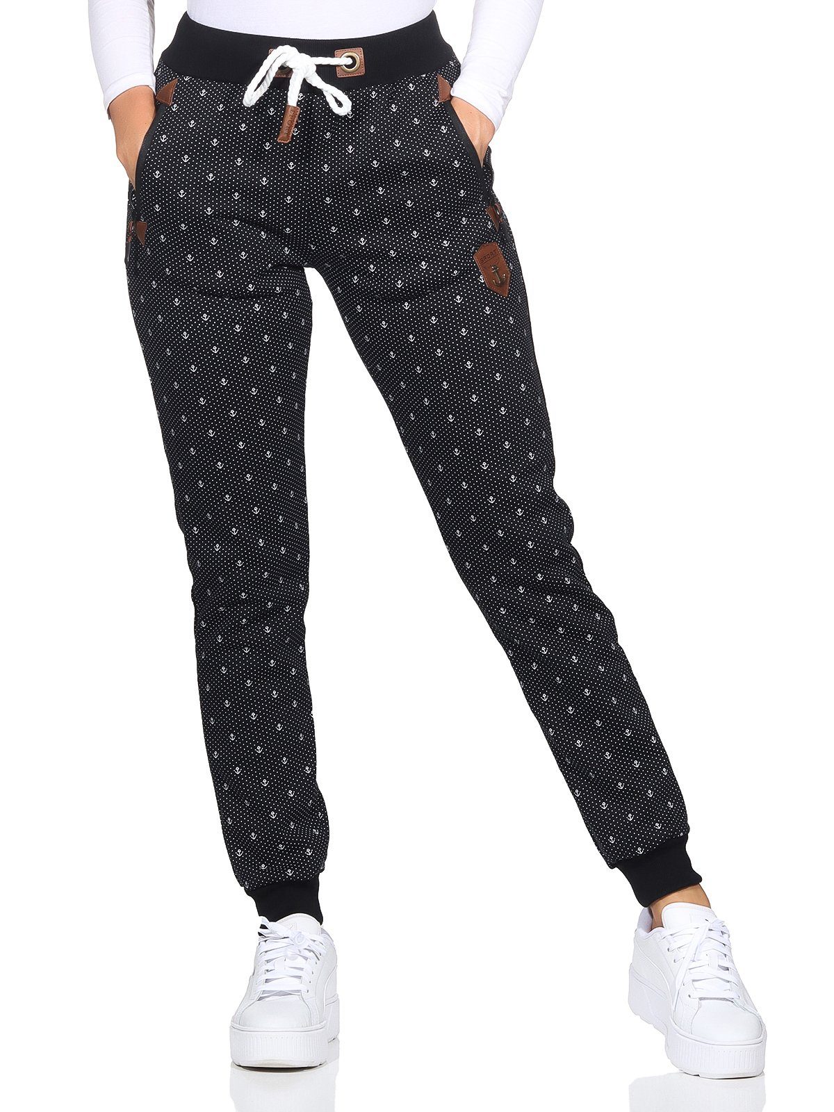 Aurela Damenmode Jogginghose Thermo Jogginghose Damen