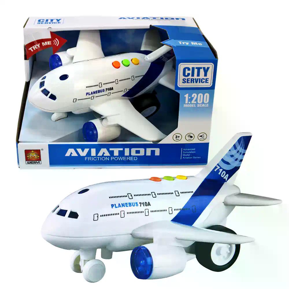 Jonotoys Spielzeug-Flugzeug Spielzeug Flugzeug 3 Jahre