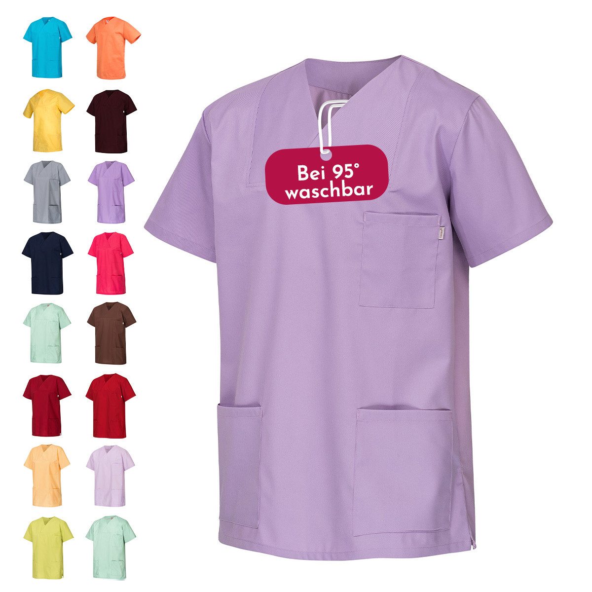 Clinotest Funktionsbluse Kasack Damen & Herren