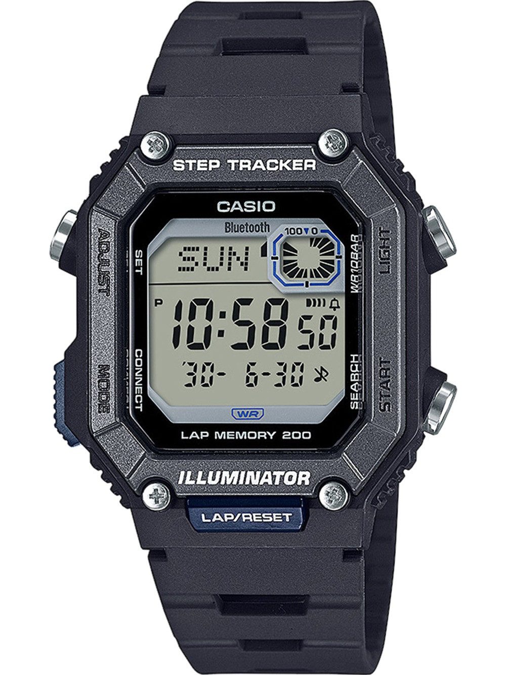 CASIO Quarzuhr Casio WS-B1000-1AVEF Herrenuhr Timeless