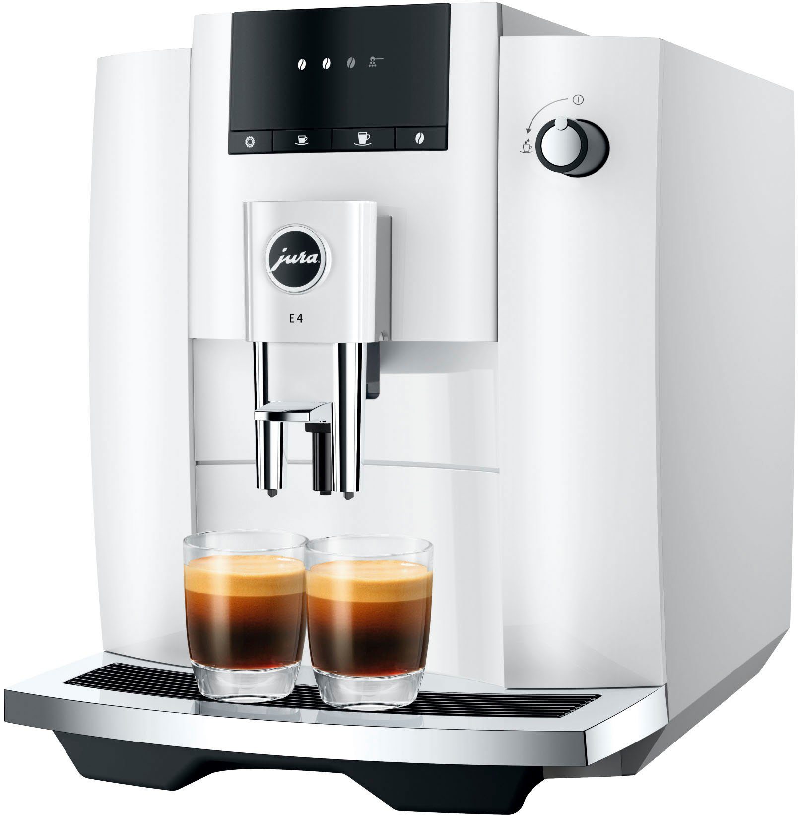 JURA Kaffeevollautomat 15433 E4 Piano White