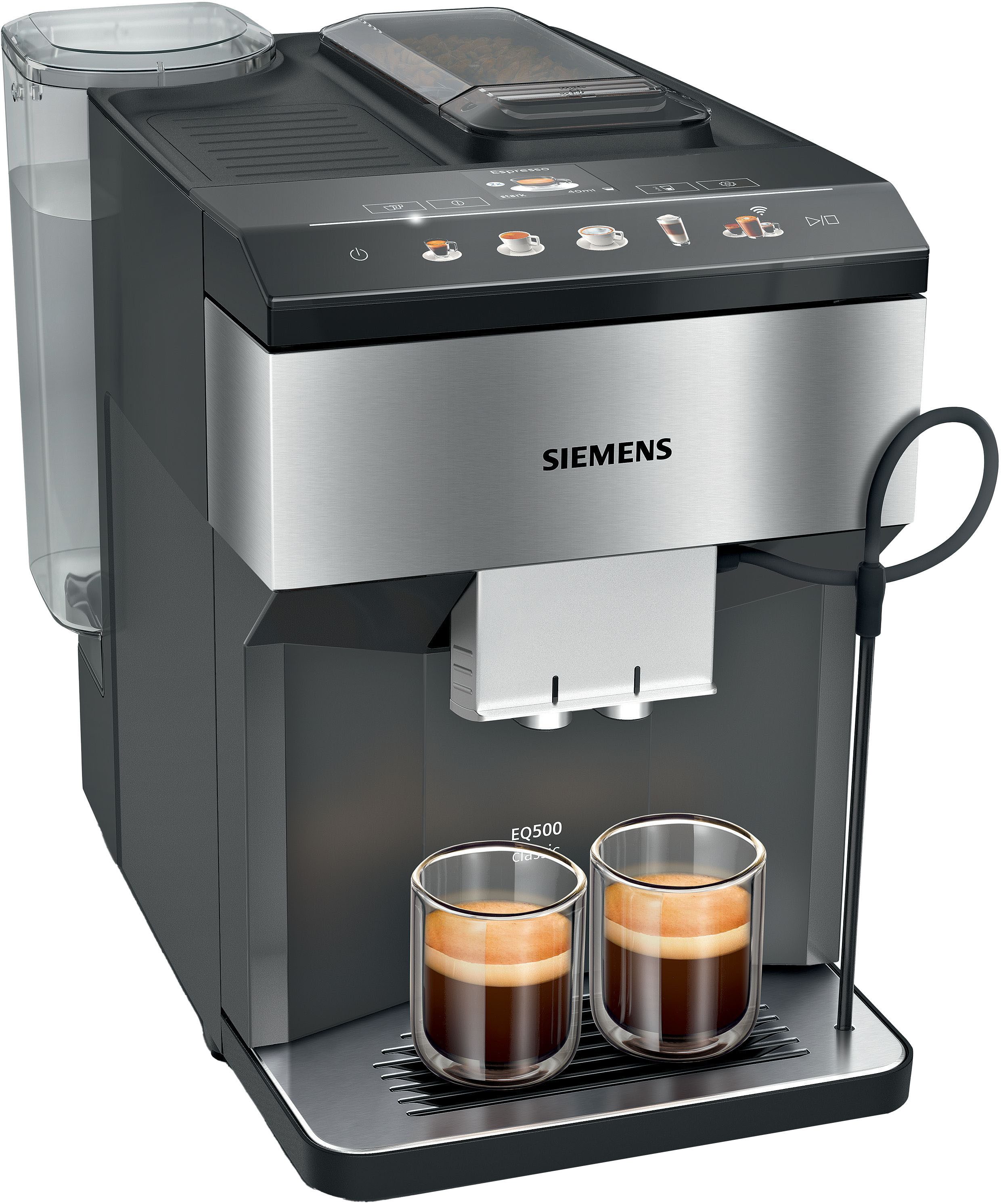 SIEMENS Kaffeevollautomat EQ500 integral TP516DX3, App-Steuerung,